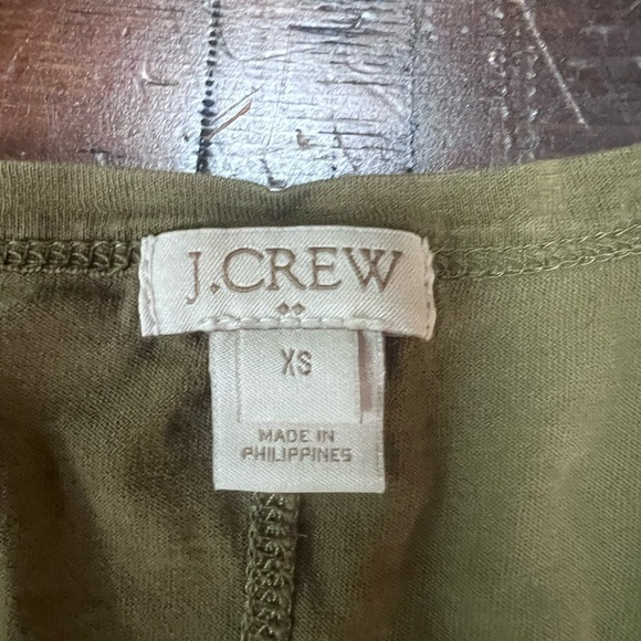 J Crew sleeveless pocket dress color Catskill green size XS - Picture 6 of 8